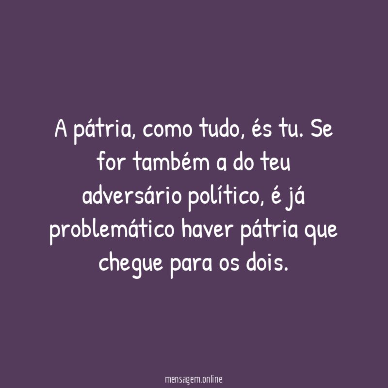 A pátria