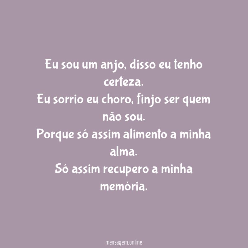 Eu sou um anjo