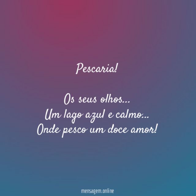 Pescaria!