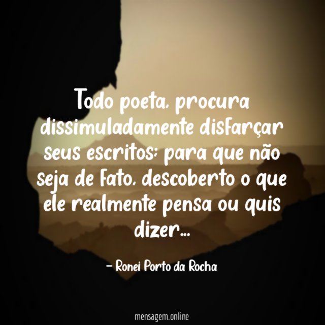 Todo poeta