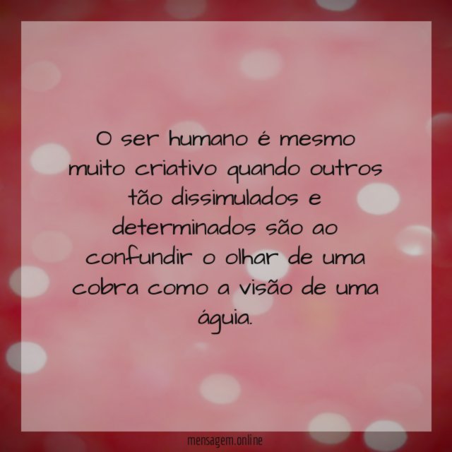O ser humano é mesmo muito criativo quando
