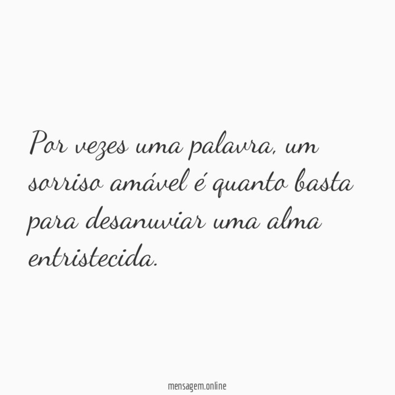 Por vezes uma palavra