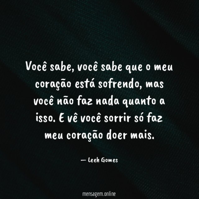 Você sabe