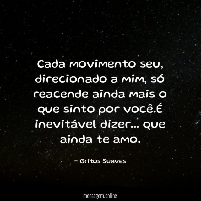 Cada movimento seu