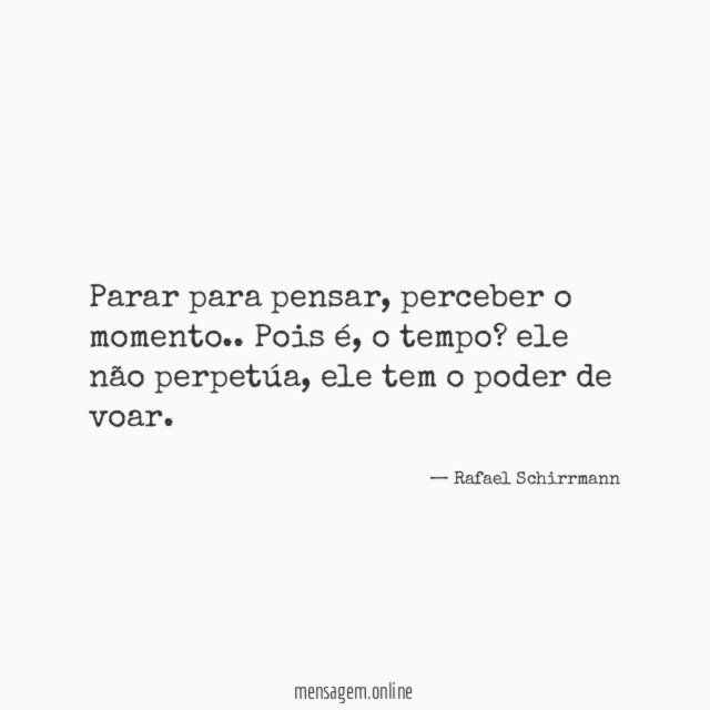 Parar para pensar