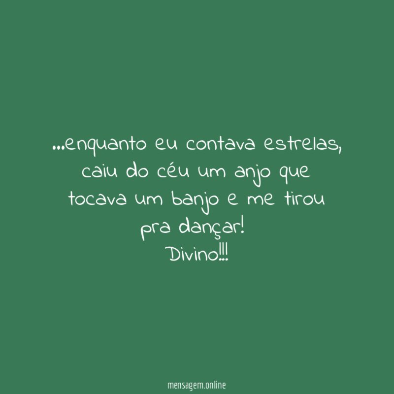 enquanto eu contava estrelas