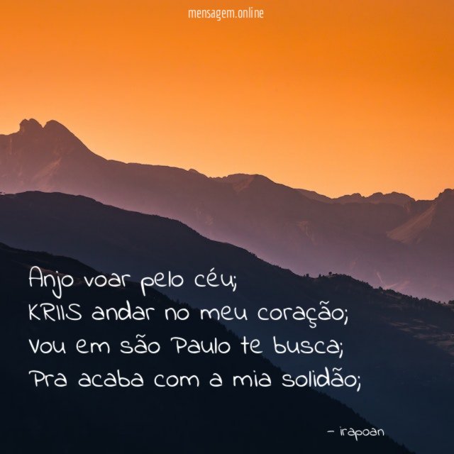 Anjo voar pelo céu