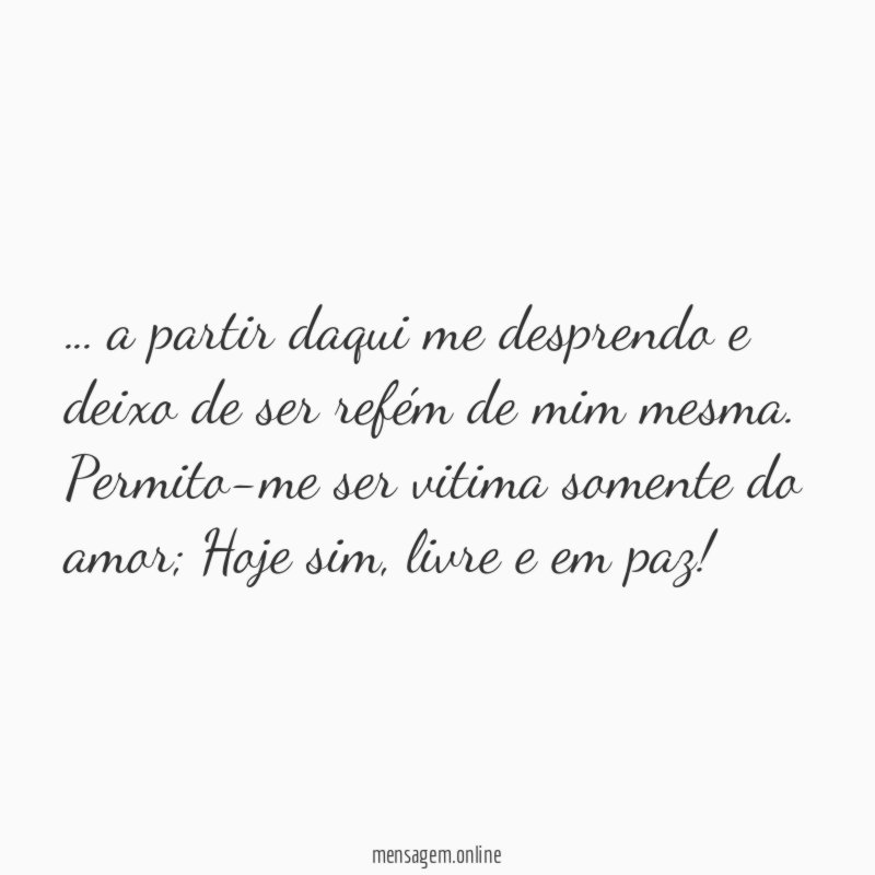 a partir daqui me desprendo e deixo