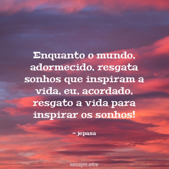 Enquanto o mundo