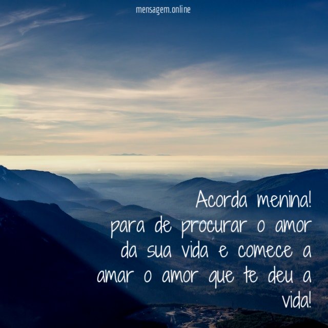 acorda menina