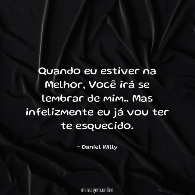 Quando eu estiver na Melhor