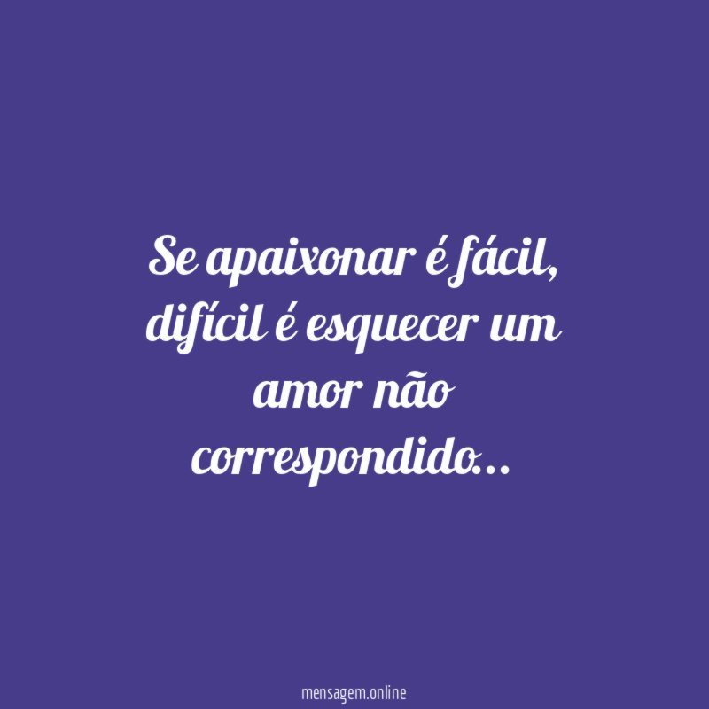 Se apaixonar é fácil