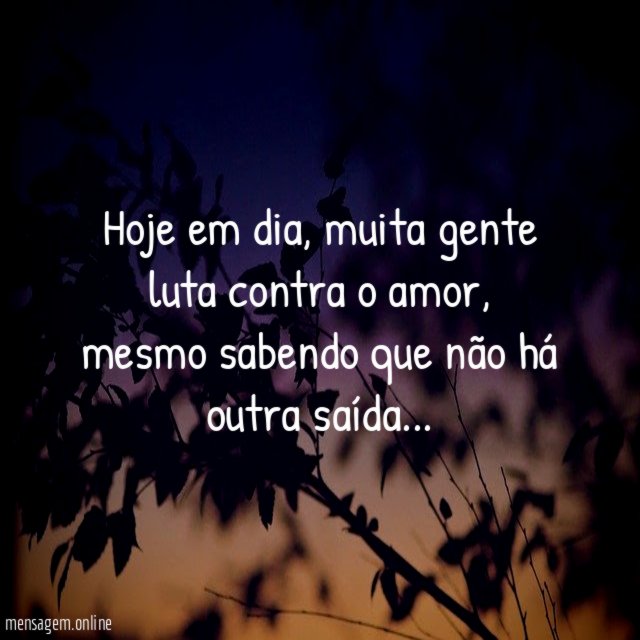 Hoje em dia