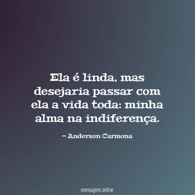 Ela é linda