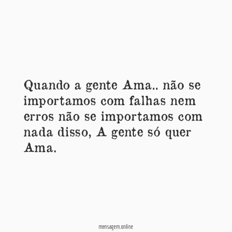 Quando a gente Ama