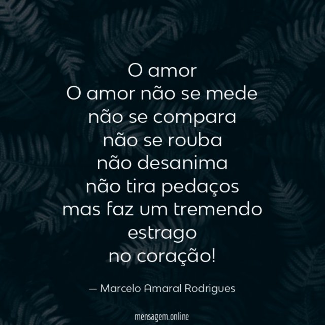 O amor
