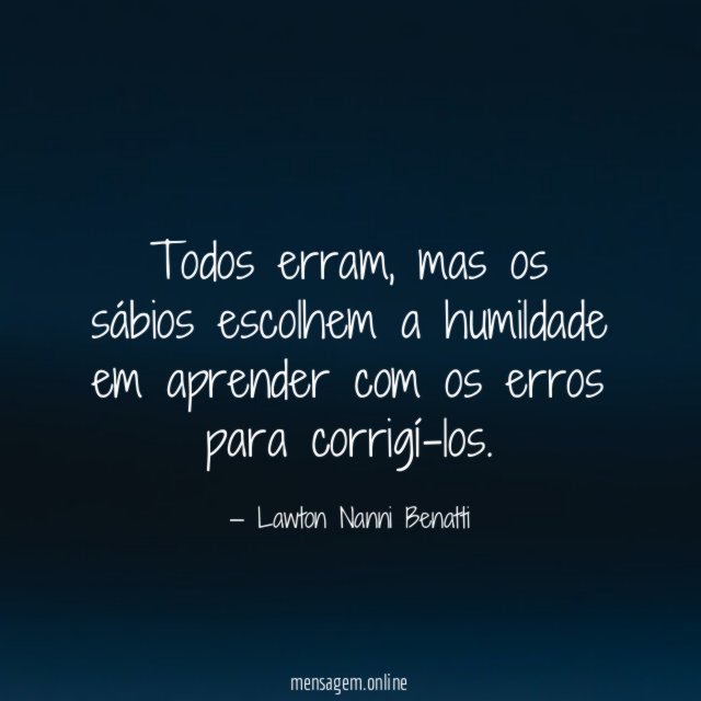Todos erram