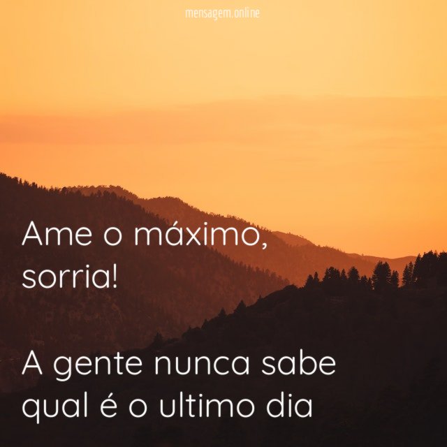 Ame o máximo