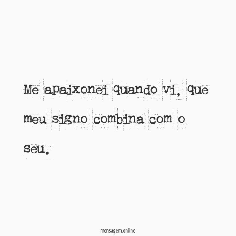 Me apaixonei quando vi