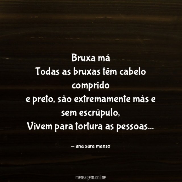 Bruxa má