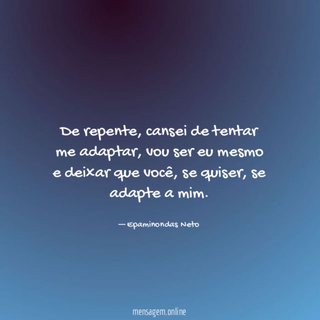 De repente