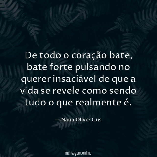 De todo o coração bate