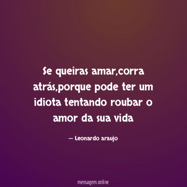 Se queiras amar
