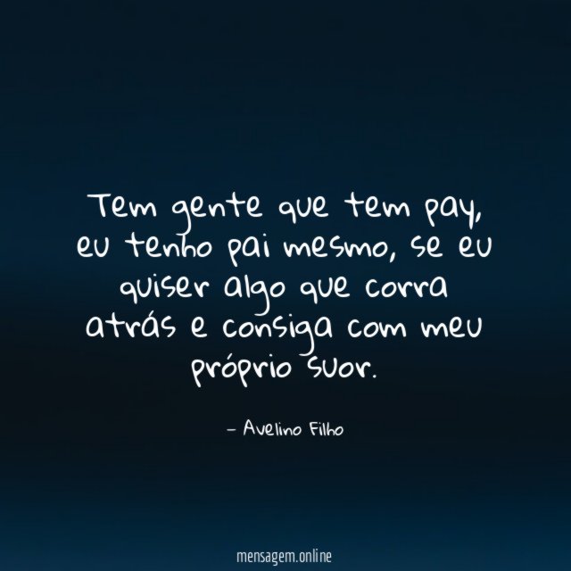 Tem gente que tem pay
