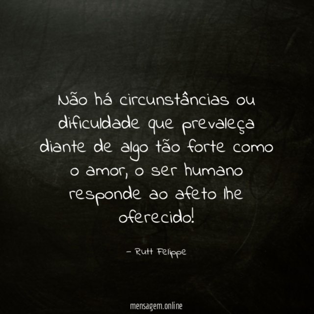 Não há circunstâncias ou dificuldade que prevaleça diante