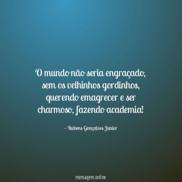 O mundo não seria engraçado