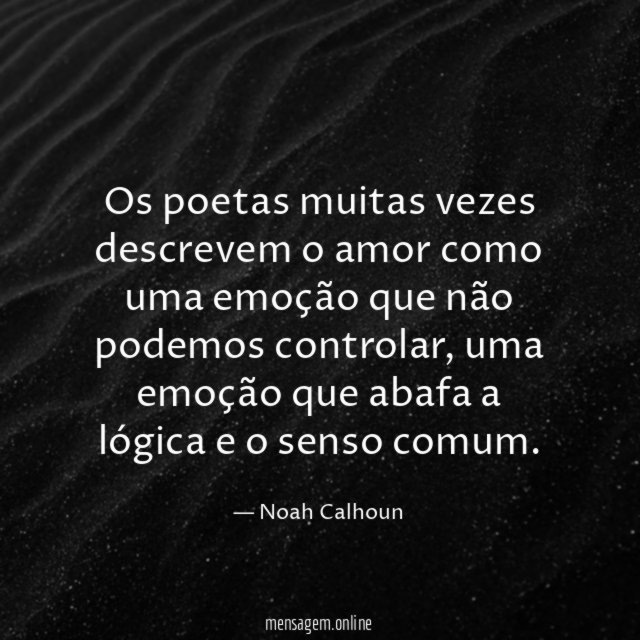 Os poetas muitas vezes descrevem o amor como