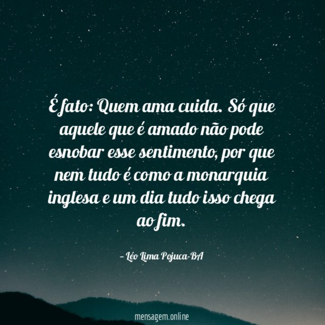 É fato