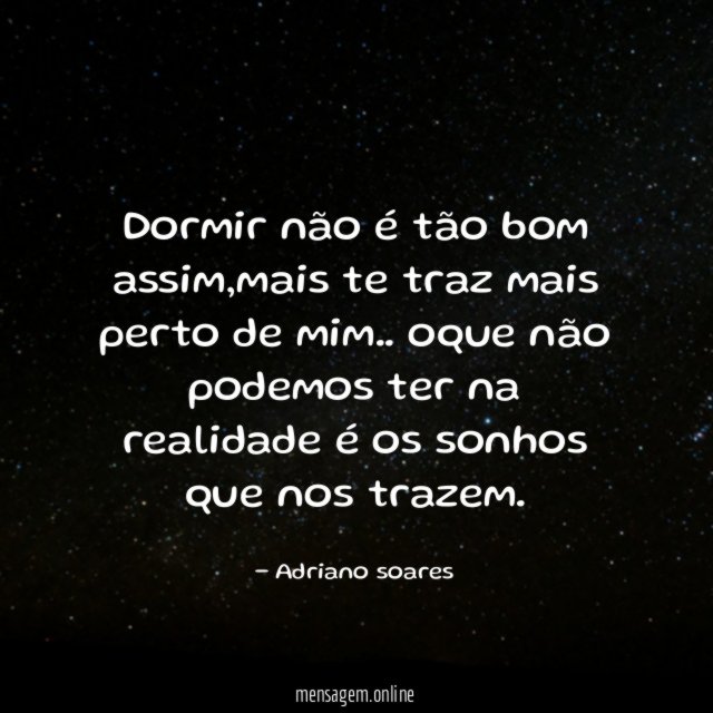 Dormir não é tão bom assim