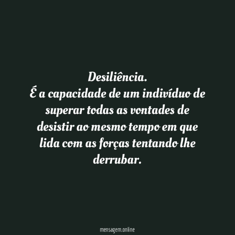 Desiliência