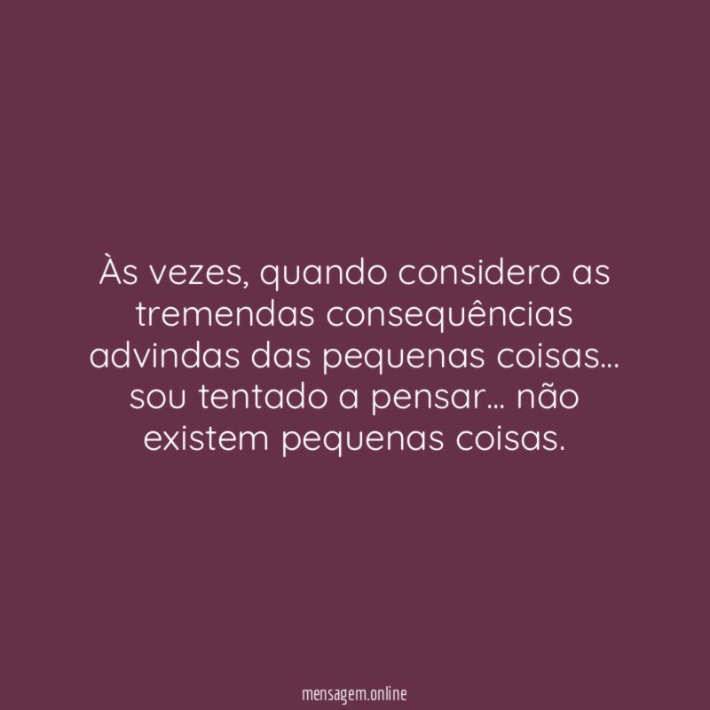 Às vezes
