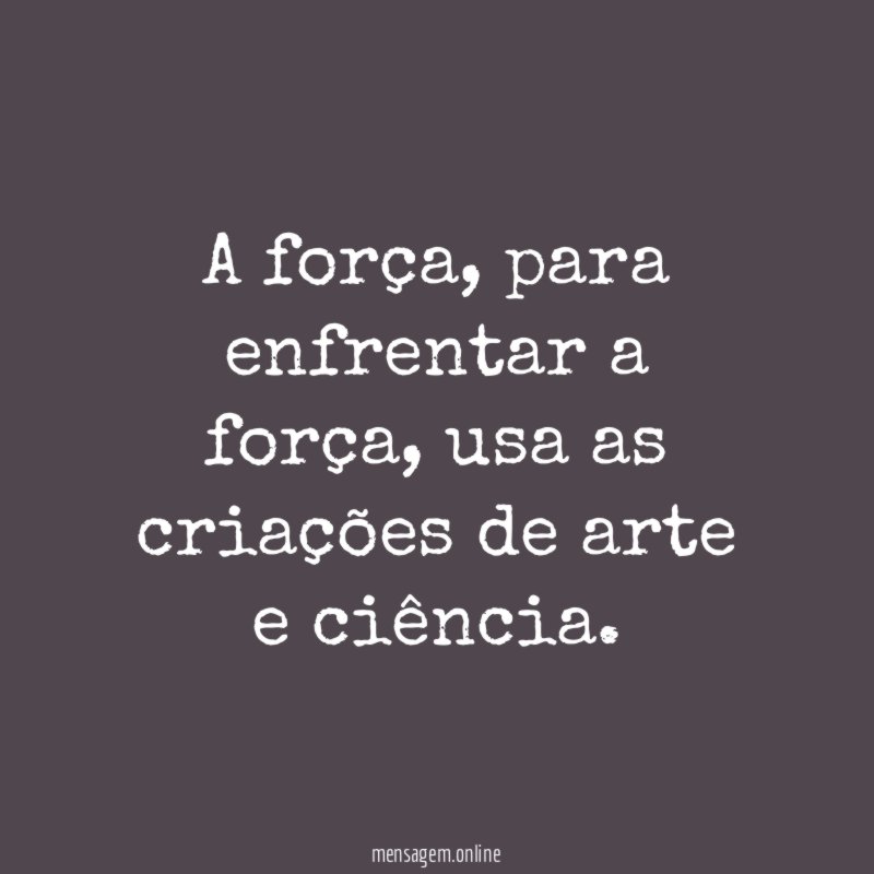 A força