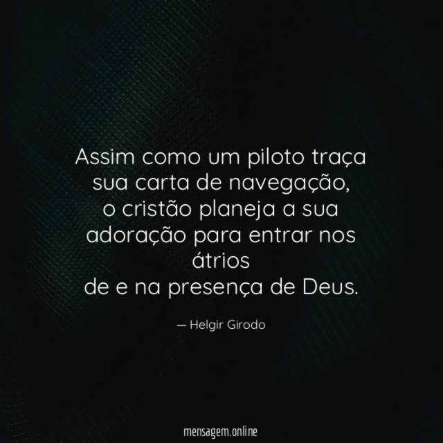 Assim como um piloto traça sua carta de navegação