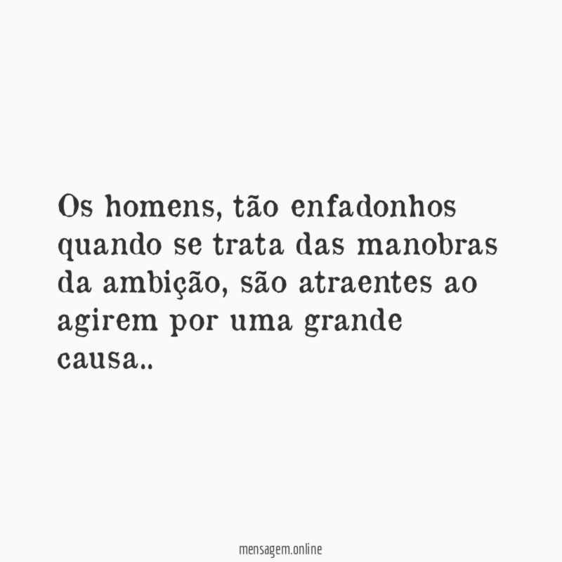 Os homens