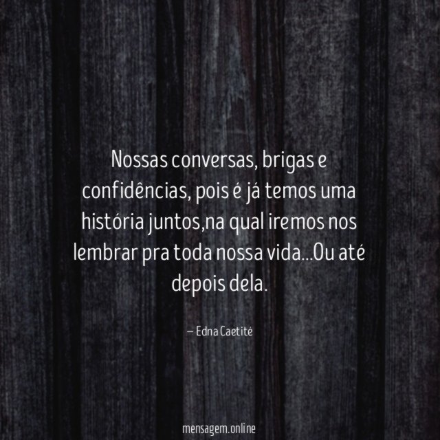 Nossas conversas