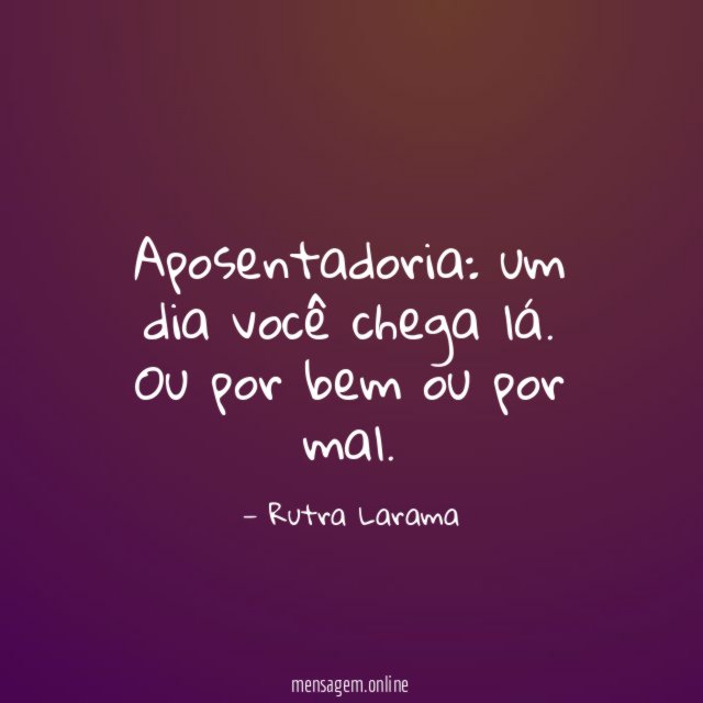 Aposentadoria