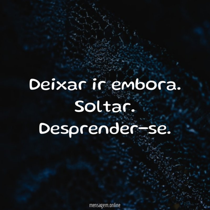 Deixar ir embora