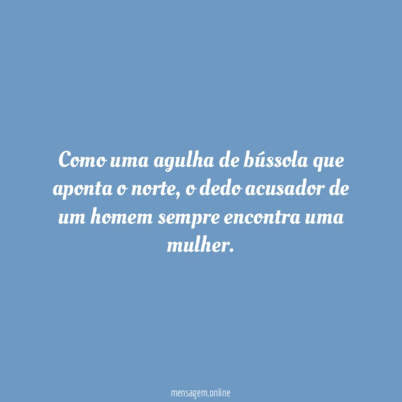Como uma agulha de bússola que aponta o norte