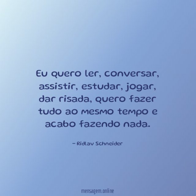 Eu quero ler
