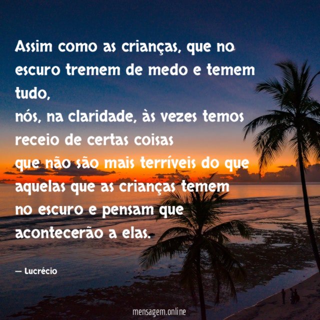 Assim como as crianças