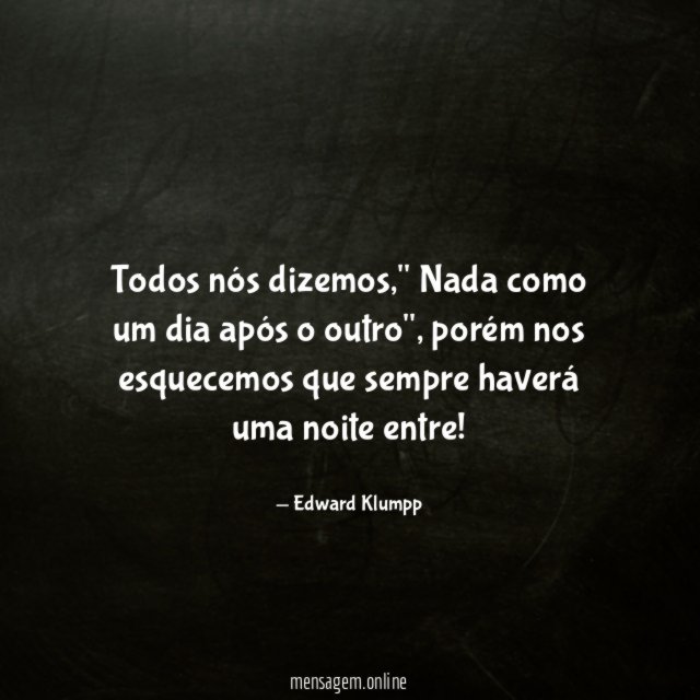 Todos nós dizemos