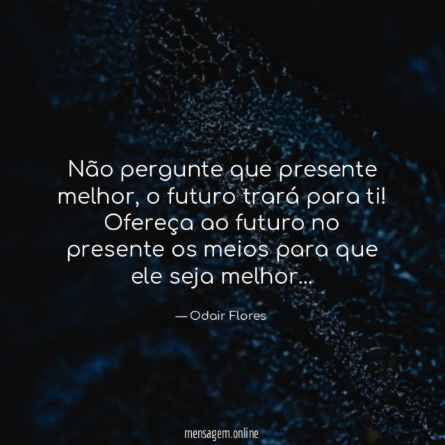 Não pergunte que presente melhor
