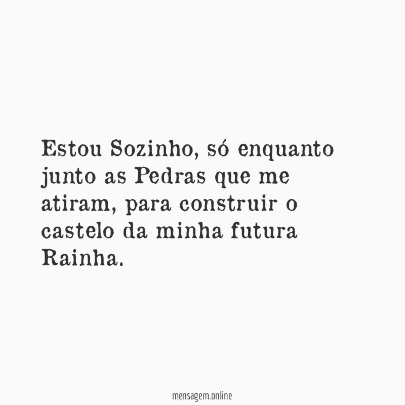 Estou Sozinho