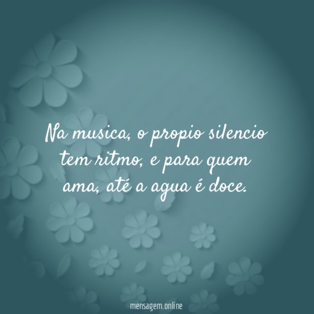 Na musica