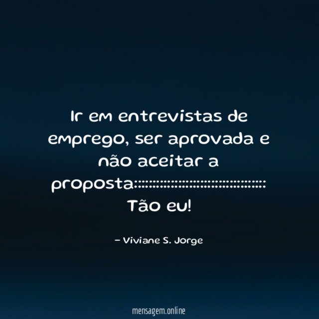 Ir em entrevistas de emprego