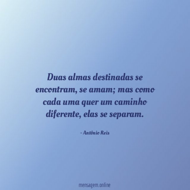 Duas almas destinadas se encontram